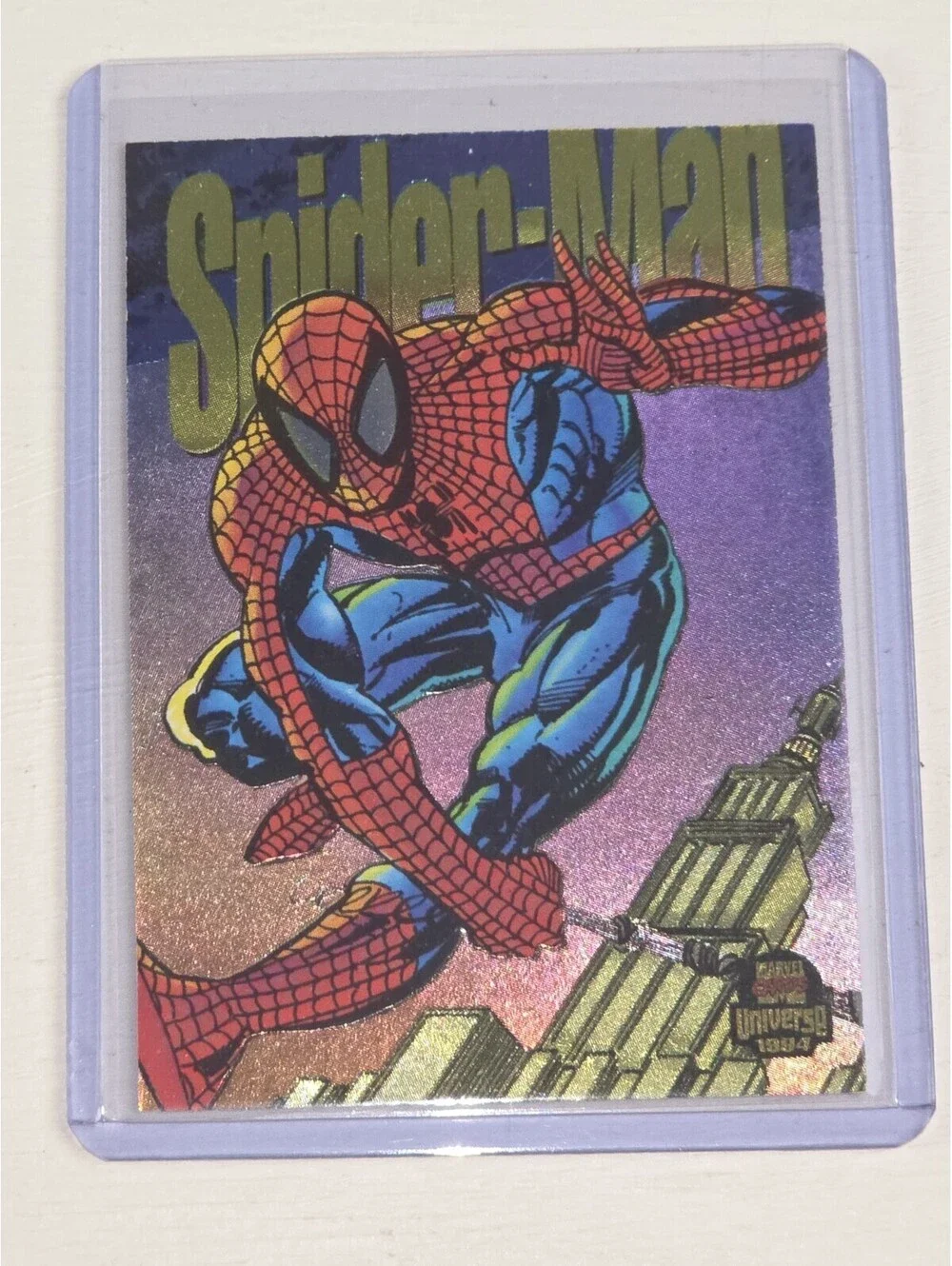 1994 SPIDER-MAN POWERBLAST #6 & Impel Holgram FOIL Card Lot